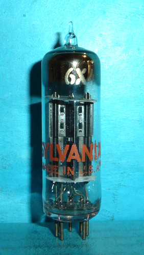 Sylvania 6x4 ez90 rectifier - sylvania,
